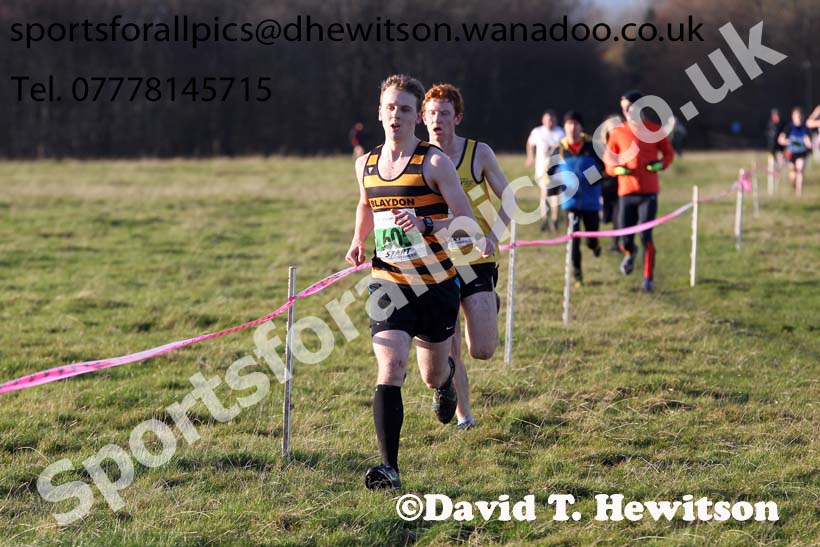 Mens under-20s North Eastern Cross Country Chanpionships. Photo: David T. Hewitson/Sports for All Pics